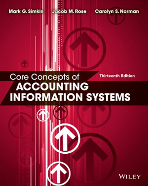 Cover art for Core Concepts of Accounting Information Systems