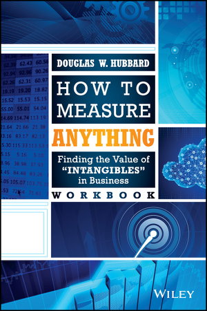 Cover art for How to Measure Anything Workbook - Finding the Value of "Intangibles" in Business