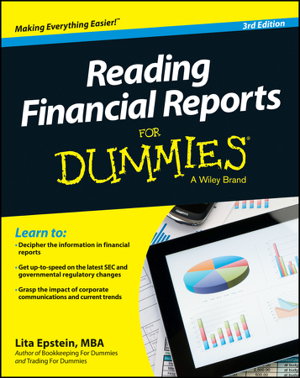 Cover art for Reading Financial Reports For Dummies