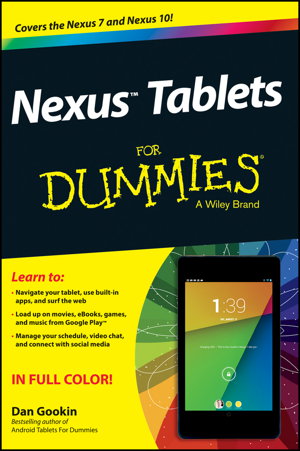 Cover art for Nexus Tablets For Dummies