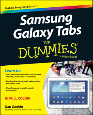 Cover art for Samsung Galaxy Tabs For Dummies