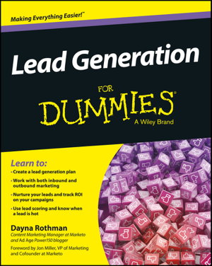 Cover art for Lead Generation for Dummies