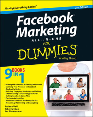 Cover art for Facebook Marketing All-In-One for Dummies, 3rd Edition