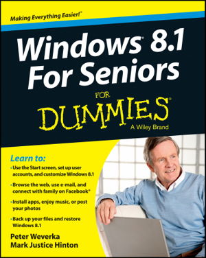Cover art for Windows 8.1 for Seniors For Dummies