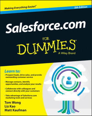 Cover art for Salesforce.com for Dummies, 5th Edition