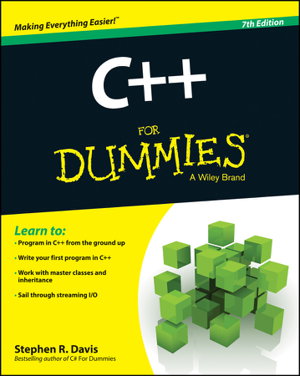 Cover art for C++ for Dummies