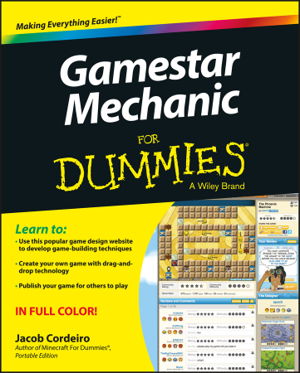Cover art for Gamestar Mechanic For Dummies