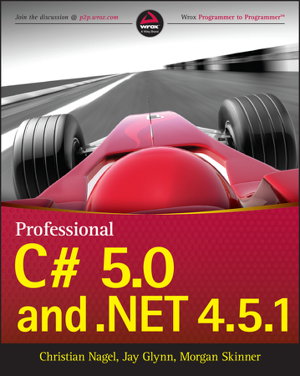 Cover art for Professional C# 5.0 and .Net 4.5.1