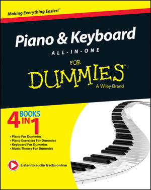 Cover art for Piano and Keyboard All-in-One For Dummies