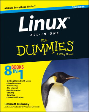 Cover art for Linux All-In-One for Dummies