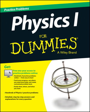 Cover art for 1,001 Physics I Practice Problems for Dummies