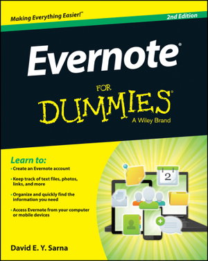 Cover art for Evernote For Dummies