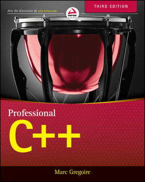 Cover art for Professional C++, Third Edition