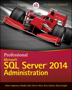 Cover art for Professional Microsoft SQL Server 2014 Administration