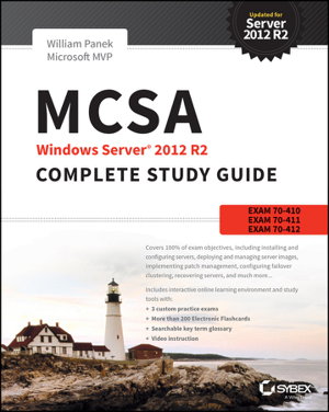 Cover art for MCSA Windows Server 2012 R2 Complete Study Guide