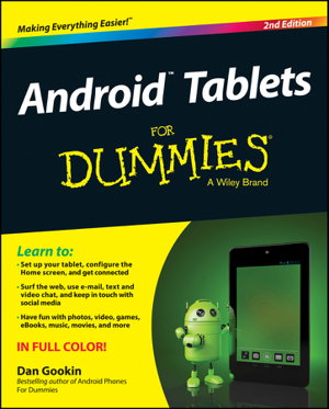 Cover art for Android Tablets for Dummies