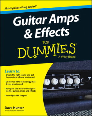 Cover art for Guitar Amps & Effects For Dummies