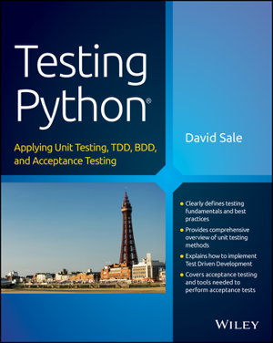 Cover art for Testing Python