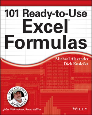 Cover art for 101 Ready-to-use Excel Formulas