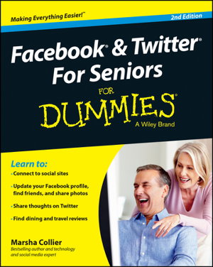 Cover art for Facebook & Twitter for Seniors for Dummies, 2nd Edition