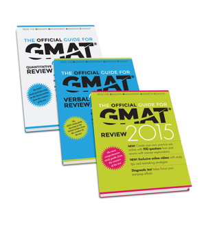 Cover art for The Official Guide for GMAT Review 2015 Bundle (Official Guide + Verbal Guide + Quantitative Guide)