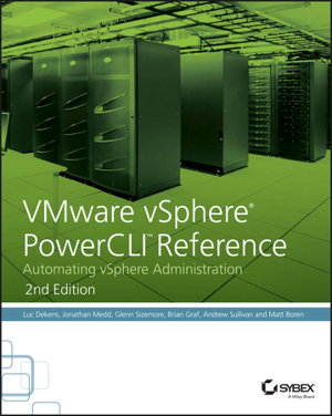 Cover art for VMware vSphere PowerCLI Reference