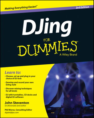 Cover art for DJing For Dummies