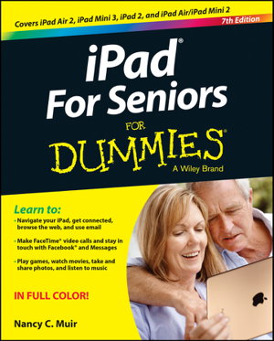 Cover art for iPad for Seniors For Dummies