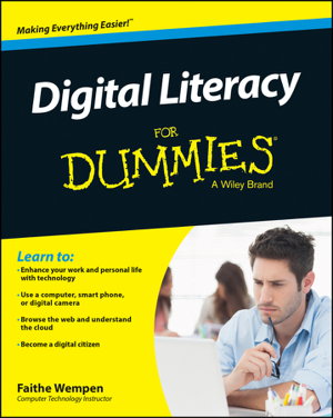 Cover art for Digital Literacy For Dummies