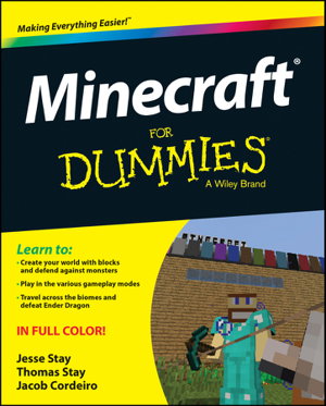 Cover art for Minecraft for Dummies