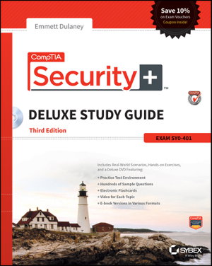 Cover art for CompTIA Security+ Deluxe Study Guide