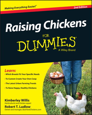 Cover art for Raising Chickens For Dummies