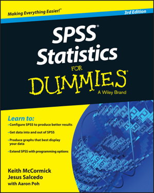 Cover art for SPSS for Dummies 3rd Edition
