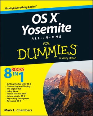 Cover art for OS X Yosemite All-In-One for Dummies
