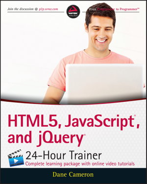 Cover art for HTML Javascript and Jquery 24-Hour Trainer