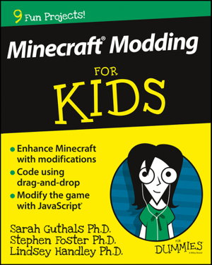 Cover art for Minecraft Modding for Kids for Dummies