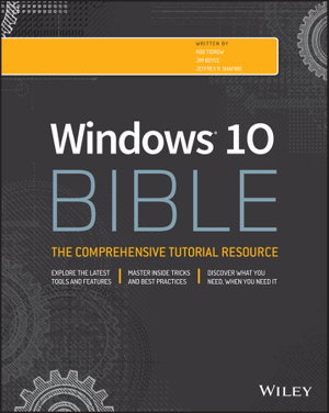Cover art for Windows 10 Bible