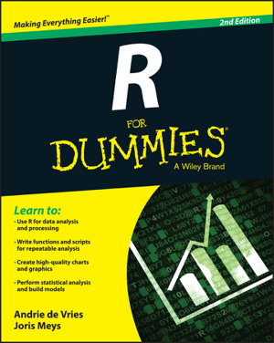 Cover art for R for Dummies