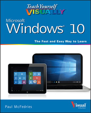 Cover art for Teach Yourself Visually Windows 10