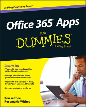 Cover art for Office 365 Apps For Dummies