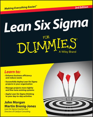 Cover art for Lean Six Sigma For Dummies