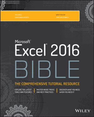 Cover art for Excel 2016 Bible