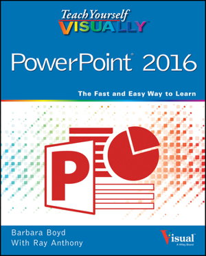 Cover art for Teach Yourself VISUALLY PowerPoint 2016