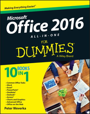Cover art for Office 2016 All-in-One For Dummies