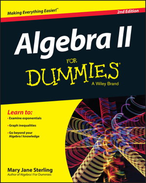 Cover art for Algebra II for Dummies