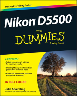 Cover art for Nikon D5500 for Dummies
