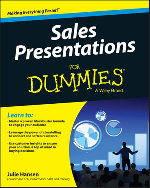 Cover art for Sales Presentations for Dummies
