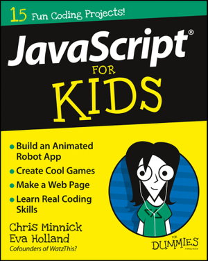 Cover art for JavaScript For Kids For Dummies