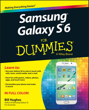 Cover art for Samsung Galaxy S 6 for Dummies