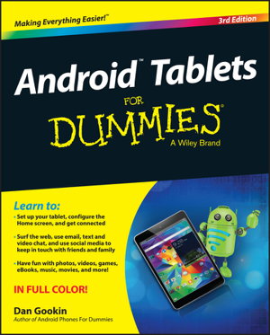 Cover art for Android Tablets for Dummies, 3rd Edition